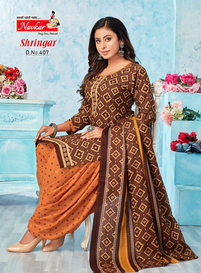 Shringar Vol 4 By Navkar Cotton Printed Readymade Cotton Suit Wholesale Price In Surat
